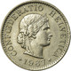 Monnaie, Suisse, 5 Rappen, 1967, Bern, TTB+, Copper-nickel, KM:26 - Autres & Non Classés
