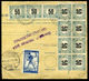 BRUVNO 1919. Csomagszállító SHS-magyar Bélyeges Bérmentesítéssel, ( A Forgalmi Bélyegek Helyett 15 Db 50f-es Portóbélyeg - Used Stamps