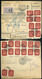 HÉVÍZSZENTANDRÁS 1946.06.12. Dekoratív Inflációs Csomagszállító Budapestre Küldve - Brieven En Documenten