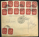 HÉVÍZSZENTANDRÁS 1946.06.12. Dekoratív Inflációs Csomagszállító Budapestre Küldve - Briefe U. Dokumente