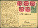EGER 1946.05.25. Inflációs Levlap Csehszlovákiába Küldve - Cartas & Documentos