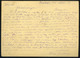 DOMBRÁD 1945.10. Kiegészített Infla Díjjegyes Levlap, Kisegítő Bélyegzéssel Sárospatakra Küldve - Brieven En Documenten