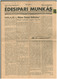 BUDAPEST 1946. Május 1. II. Infláció, Édesipari Munkás , Régi újság Betűs,Nyomtatvány 20gr. Egyes Bérmentesítéssel . Rit - Covers & Documents