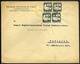 BUDAPEST 1946.07.03. (22 Dsz 3 Nap!) Billiós Galamb 4 Bélyeges 24billió P Bérmentesítés Helyi,céges Levélen! Kiállítási  - Covers & Documents