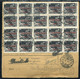 RÁKOSSZENTMIHÁLY 1946.05.28. Csomagszállító 33 Bélyeges, Dekoratív Bérmentesítéssel Dombóvárra - Brieven En Documenten