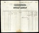 PEST 1853. Adolf Aebly , Gyolcs és Rőfös Kereskedése Fejléces Céges Számla - Zonder Classificatie