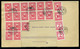 BUDAPEST 1931. Pirosportó 80f-es "orgia" Egy Hiányos Postaszolgálati Borítékon. Ritkaság!  /  Red Postage Due 80f On A F - Covers & Documents