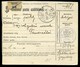 KISZETÓ 1910. Hivatalos Postai Szállítólevél "csomag Pisztoly" Temesrékásra Küldve - Used Stamps