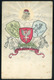 LENGYELORSZÁG Címeres, Régi Képeslap  /  POLAND Coat-of-arms  Vintage Pic. P.card - Poland
