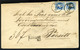 PEST 1869. Szép Ajánlott Levél 2*10Kr Pécsre Küldve  /  Nice Reg. Letter 2*10 Kr To Pécs - Gebruikt