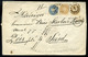 PEST 1864. Tértivevényes Ajánlott Levél 2*15+10Kr Bérmentesítéssel Sásdra Küldve. Szép, Ritka Darab!  /  Return Receipt  - Gebraucht