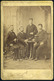 GYULAFEHÉRVÁR 1890. Bach Károly : Férfiak, Cabinet Fotó - Other & Unclassified