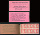 1909. Turul Bélyegfüzet , 1 Lappal (6db 10f-es) Ritka Darab!  /  Turul Stamp Booklet 1 Card (6 Pieces Of 10f Rare Piece! - Andere & Zonder Classificatie