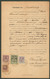 MEZŐKÖVESD 1900. Dekoratív Jogi Dokumentum, 14 Db Okmánybélyeggel - Covers & Documents