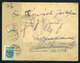 BUDAPEST 1940. Postázott Visszaküldött Gyászjelentés , Címnyomozó Bélyegzéssel - Brieven En Documenten