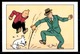 CP Tintin : Editions Hergé/Moulinsart Sundancer N° 043 ( Recto-Verso ) - Bandes Dessinées