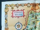 Carte Congo Belge Ethnographique En Français Vieux Papiers Colonie Belgique - Autres & Non Classés