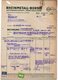 1944 WW2, GERMANY, SERBIA, INVOICE ON LETTERHEAD, RHEINMETALL-BORSIG, DUSSELDORF TO SERBIAN RAILWAYS DIRECTOR, BELGRADE - 1900 – 1949