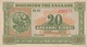 Grèce / 20 Drachmes / 1940 / P-315(a) / AUNC - Griekenland