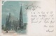 Litho Künstlerkarte AK Gruß Aus Wien 1898 Stefanskirche Stephansdom Stephansplatz Mondschein Österreich Austria Autriche - Stephansplatz