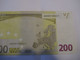 200 Euro-Schein Duisenberg, U( T001) Gebr., - 200 Euro