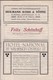 Programm National Kabaret Mährisch-Ostrau - Fischer Wagner Schönhoff - Wiener Kammer-Singspiele Galathee - 1919 (41561) - Teatro & Script