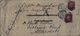 1875 , GRAN BRETAÑA , MAGNÍFICO SOBRE CIRCULADO , BRADFORD - EDINBURGH , REDIRIGIDO , HARROGATE - LEEDS - FARNBOROUGH ST - Brieven En Documenten