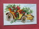 Embossed  Floral Car   > Christmas     Ref 3395 - Other & Unclassified