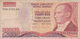 Turquie - Billet De 20000 Lira - 14 Janvier 1970 - Turchia