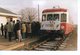 LIGNE CARENTAN-CARTERET  CARTE PHOTO TRAIN TOURISTIQUE DU COTENTIN EN GARE DE SAINT GEORGES LA RIVIERE TELETHON 1991 - Barneville