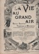 LA VIE AU GRAND AIR 27 05 1900 - JEU DE LA SOULE NORMANDIE - AVIATEUR ROZE - PANHARD & LEVASSEUR IVRY - AGENTS PLONGEURS - 1900 - 1949