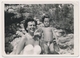 REAL PHOTO,  Swimsuit Pretty Woman And Kid Boy Beach, Femme Maillot De Bain Et Petit Garcon Plage ORIGINAL - Anonymous Persons