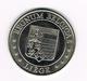 // PENNING  DOMINI EST REGNUM LIEGE REGNUM BELGICALE 1981 - 3.000 EX. - Monedas Elongadas (elongated Coins)