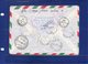 ##(DAN197)-Dominica 1972-Airmail  Registered Cover From Dominica To Christmas Island, Retour To Sender To Italy - Monete