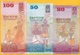 Sri Lanka	Set Of 3 Banknotes: 20, 50, 100 Rupees 2015-2016 UNC - Sri Lanka