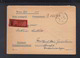 Alliierte Besetzung Wertbrief Frankfurt Am Main 1946 Postsache - Other & Unclassified