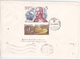 Ukraine  To Moldova  , 1992 , Kazaki  , National Costumes , Used Privat FDC - Ukraine