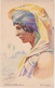Illustrateur L. LESSIEUX / XV. Kabylie (Femme Kabyle) / Aquarelle / MUSCULOSINE BYLA / Pub / Taureaux - Lessieux