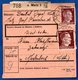 Colis Postal / De  Metz - Other & Unclassified