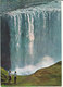 Iceland Postcard Sent To Denmark 1971 ?? (Waterfall Dettifoss) - Iceland