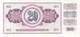 20 Dinar Banknote Jugoslawien 1974 VF/F (III) - Jugoslawien