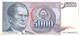 5000 Dinar Banknote Jugoslawien 1985 VF/F (III) - Jugoslawien