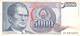 5000 Dinar Banknote Jugoslawien 1985 VF/F (III) - Jugoslawien