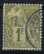 Colonies Francaises  Yv 59 Cachet A Date Nossi-Bé  Signiert /signed/ Signé  Bleu - Alphée Dubois