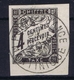 Colonies Francaises  Tax Yv 4 Cachet A Date  Martinique  Fort De France  Small Thin Spot - Segnatasse