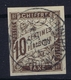 Colonies Francaises Tax Yv 19 Cachet A Date Nouvelle Caladonie Noumeá - Impuestos