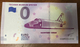 ALLEMAGNE BILLET AVIATION NAVETTE SPATIALE 0 EURO SOUVENIR 2019 BANKNOTE BANK NOTE 0 EURO SCHEIN PAPER MONEY - Allemagne