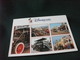 STORIA POSTALE FRANCOBOLLO FRANCIA EURO DISNEY DISNEYLAND PARIS  VEDUTE MAIN STREET USA AUTO POLICE - Disneyland