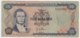 Jamaica 10 Dollars 1960 (1970) Fine Condition Pick 57 Signature 4 - Giamaica