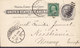 United States Uprated Postal Stationery Ganzsache Entier CORNING Calif. 1899 KRISTIANIA (Arr.) Norway (2 Scans) - Storia Postale